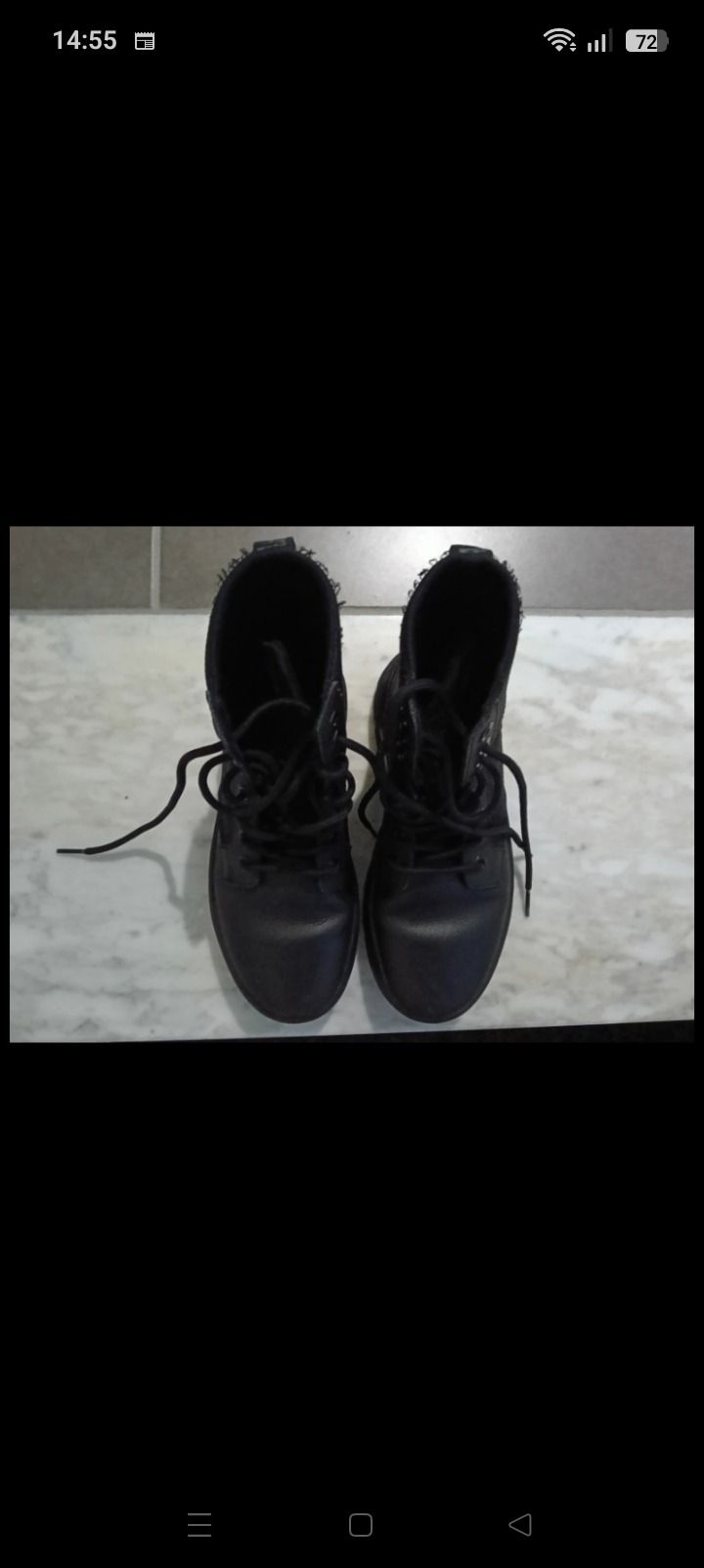 Other Black Lace-Up Boots product image