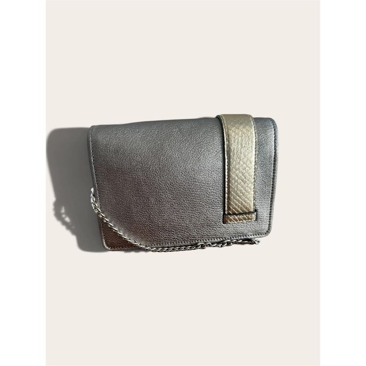 Miu Miu shoulder bag in Madras & metallic Ayers leather – Crystal jewel buckle (Authenticity card) imagen 5
