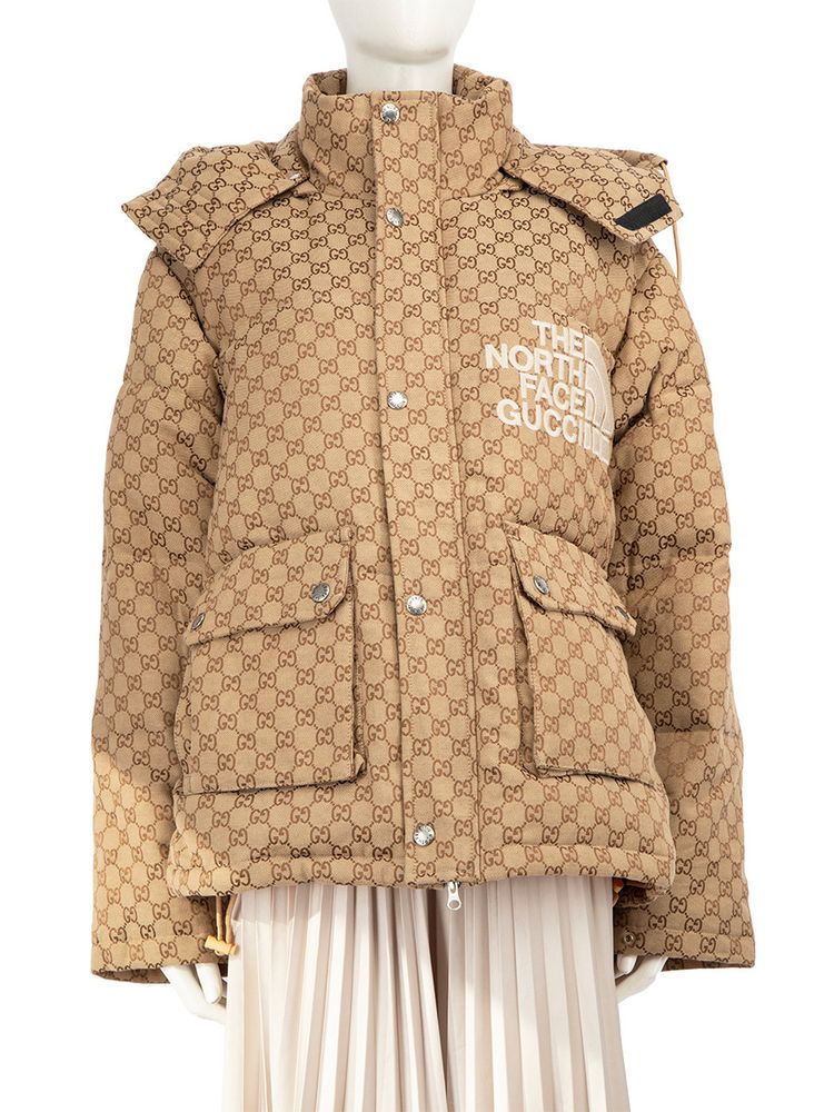 Gucci Gucci X The North Face Beige Puffer Coat product image