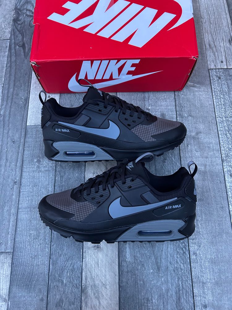 Nike Air Max 90 Drift Trainers - ‘Black Cool Grey’ - Size UK 9  4