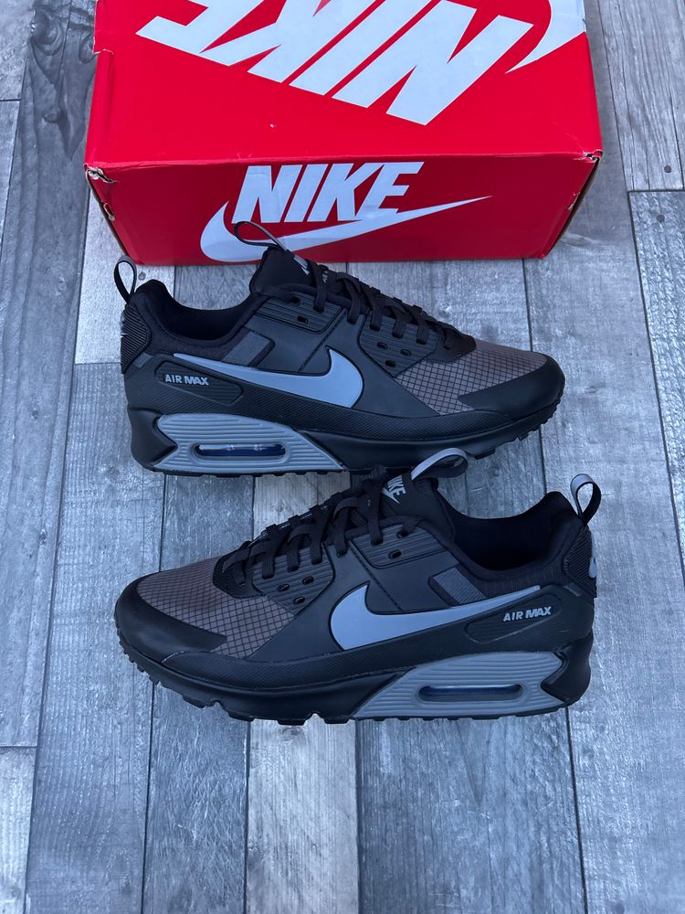 Nike Air Max 90 Drift Trainers - ‘Black Cool Grey’ - Size UK 9  2