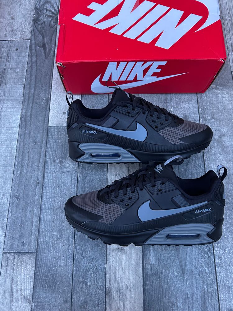 Nike Air Max 90 Drift Trainers - ‘Black Cool Grey’ - Size UK 9  3