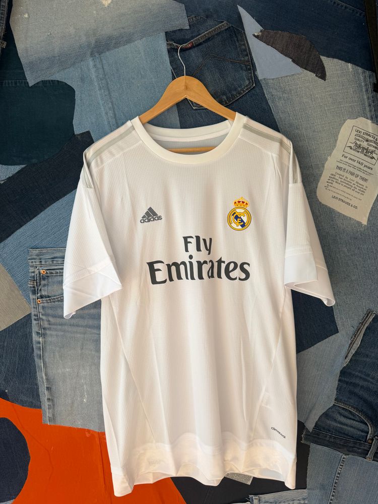 Adidas Real Madrid White Football Jersey