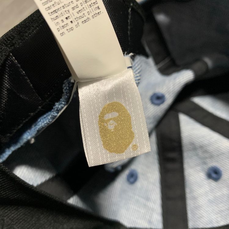 Bape Cap Shark Denim Panel Cap Light Indigo Blue 2019 image 5
