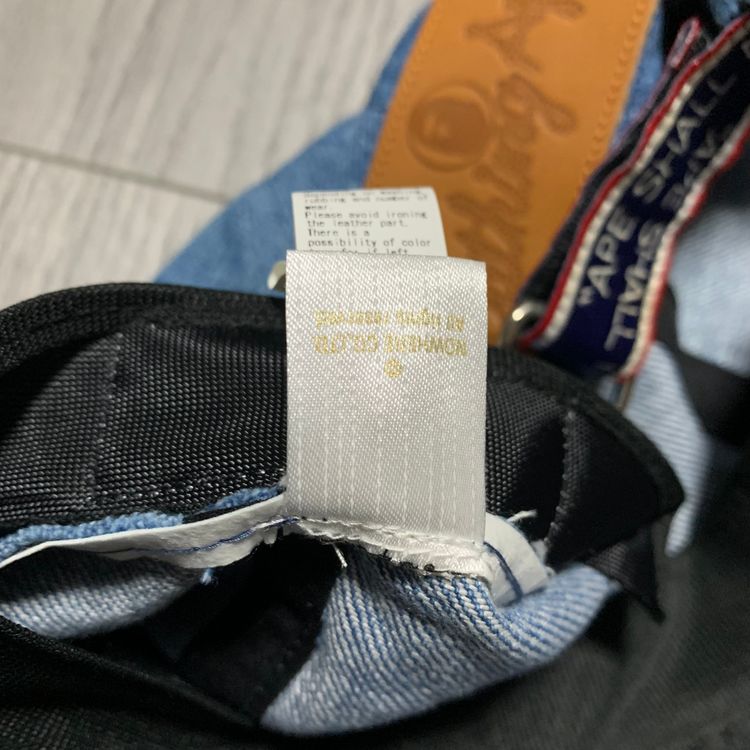 Bape Cap Shark Denim Panel Cap Light Indigo Blue 2019 image 8
