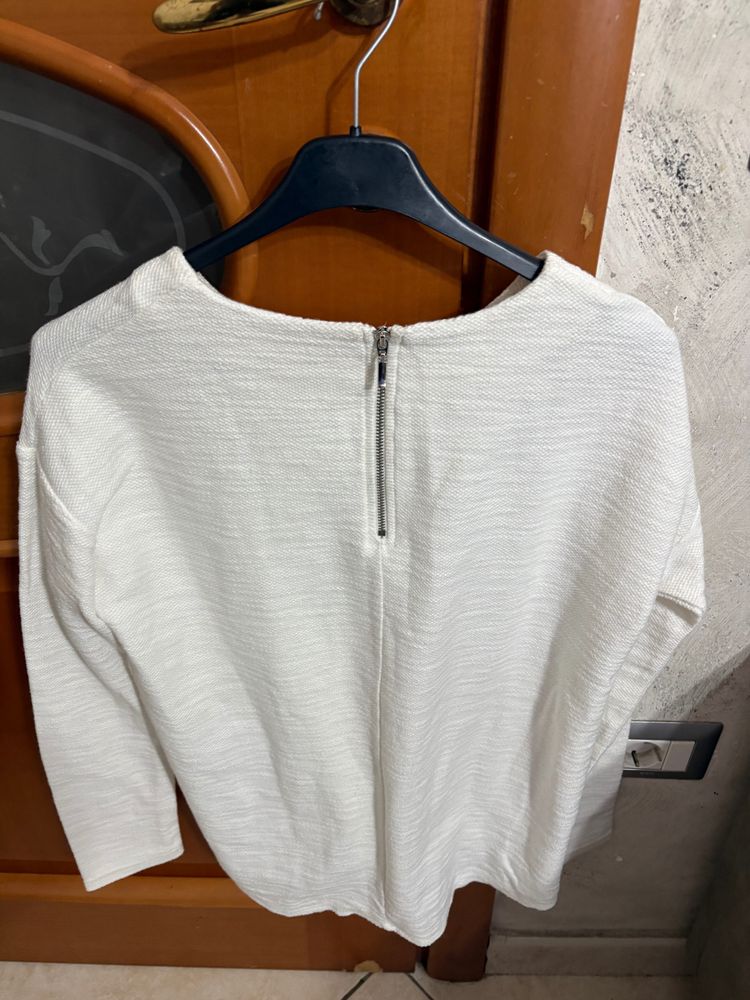 Camaïeu White Long Sleeve Top 2