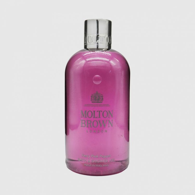 Molton Brown Molton Brown Fiery Pink Bath and Shower Gel 300ml - Imperfect Container product image