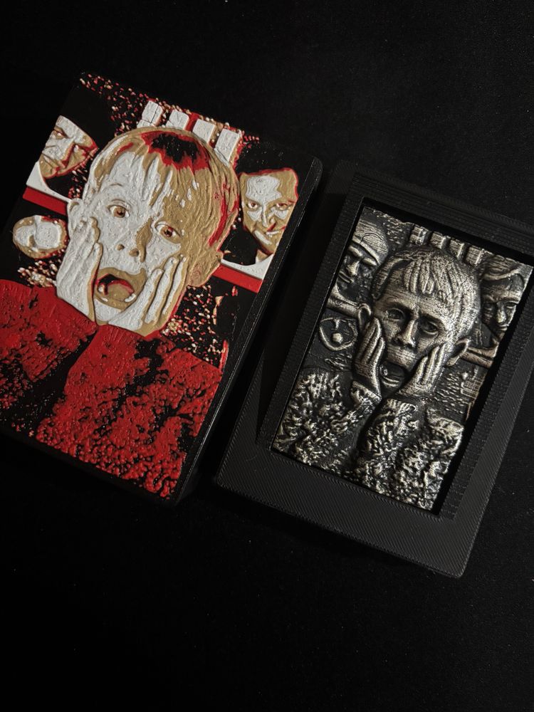 Silver Punks 1/1 Home Alone Hand Poured .999 Silver  Collectible image 1