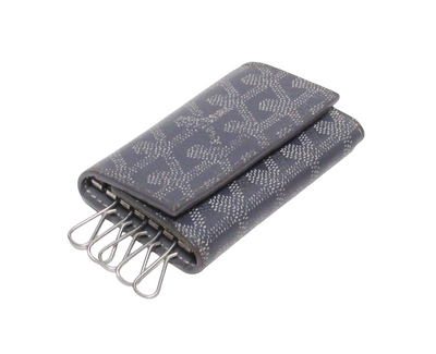 Goyard Grey Monogram Card Key Holder 4