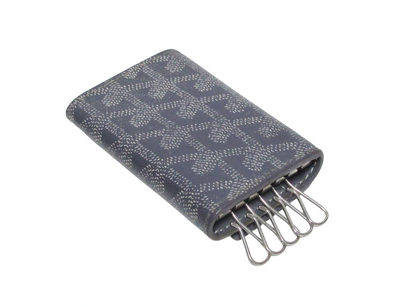 Goyard Grey Monogram Card Key Holder 5