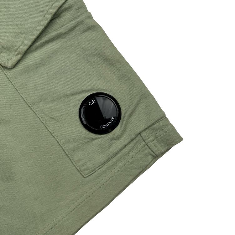 Immagine di CP Company Sage Cotton Lens Viewer Shorts - Small 7