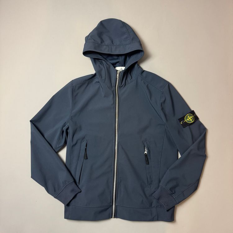 Stone Island Navy Blue Light Soft Shell R - Medium
