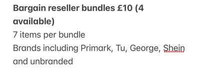 Bargain Reseller Bundles