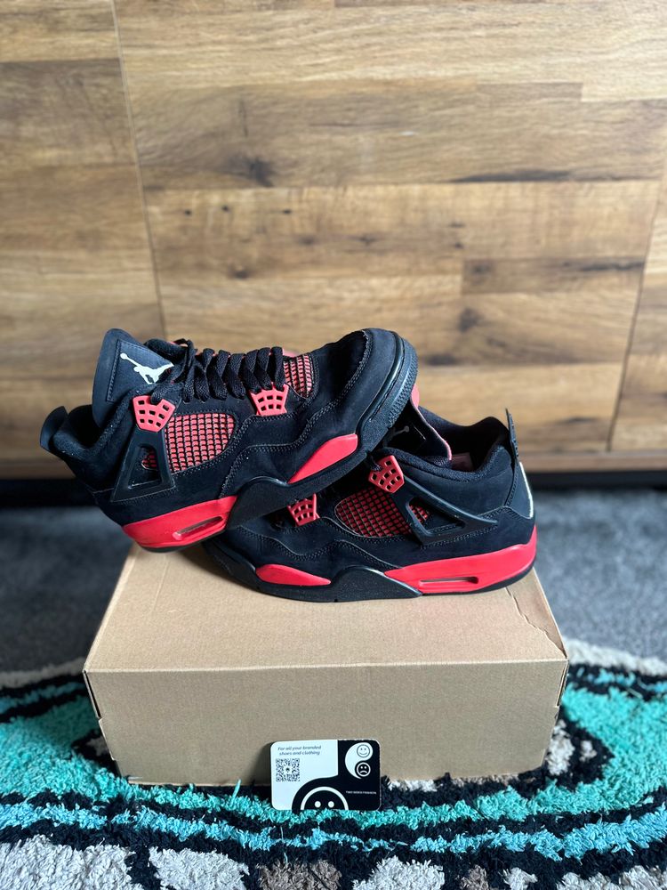 Nike Air Jordan 4 “Red Thunders” U.K. 8 2