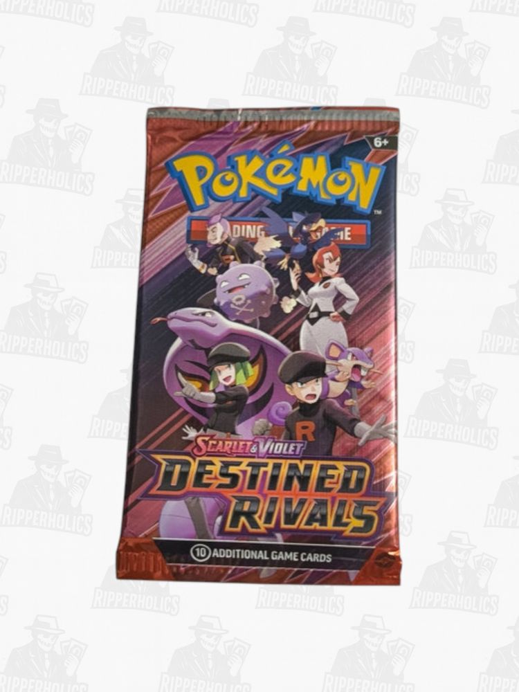 Scarlet & Violet Destined Rivals Booster Pack - ripped on stream 