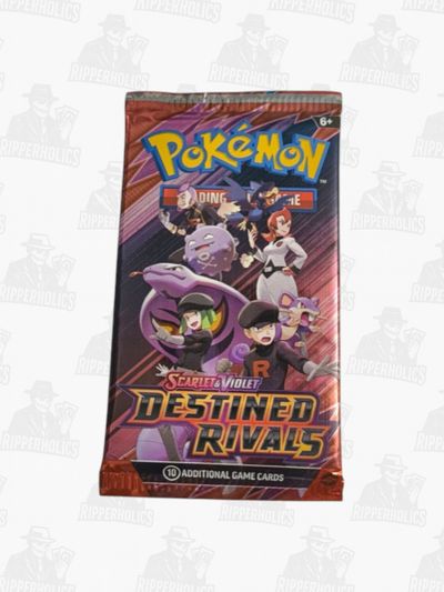 Scarlet & Violet Destined Rivals Booster Pack - ripped on stream