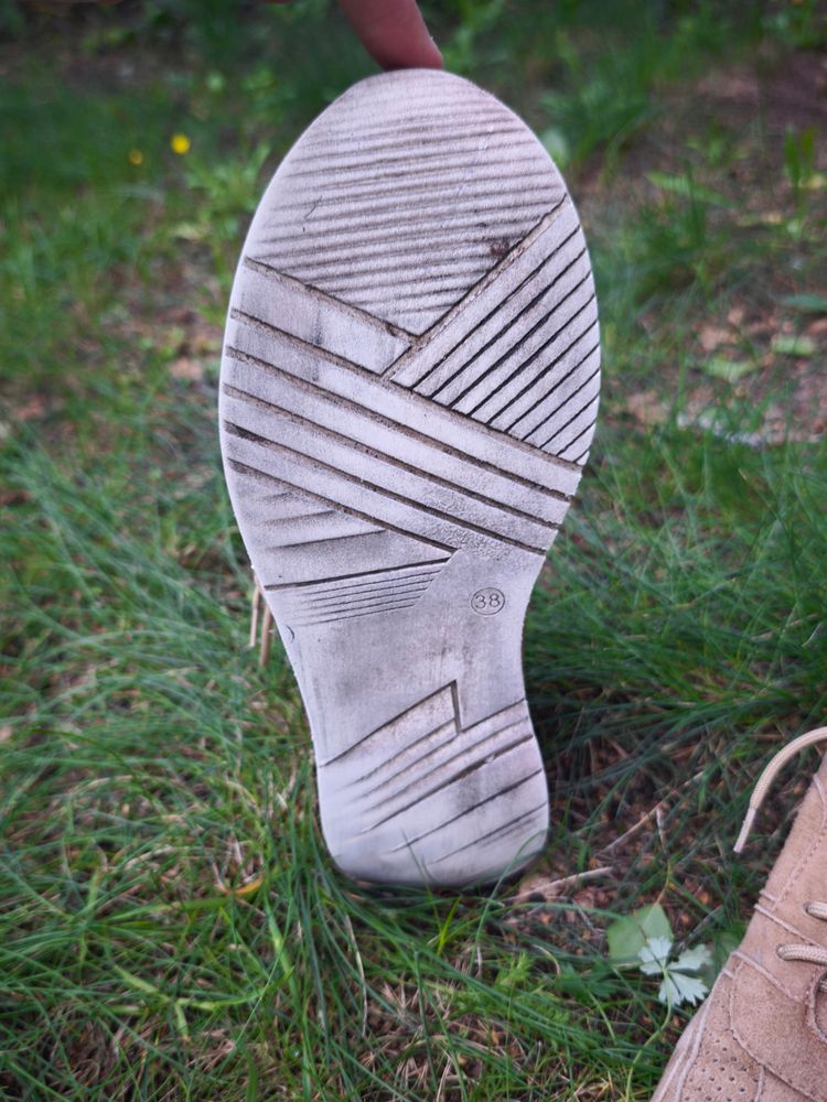 Beige Suede Sneakers 3