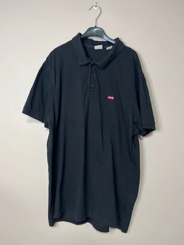 Levi'S Black Polo Shirt #M
