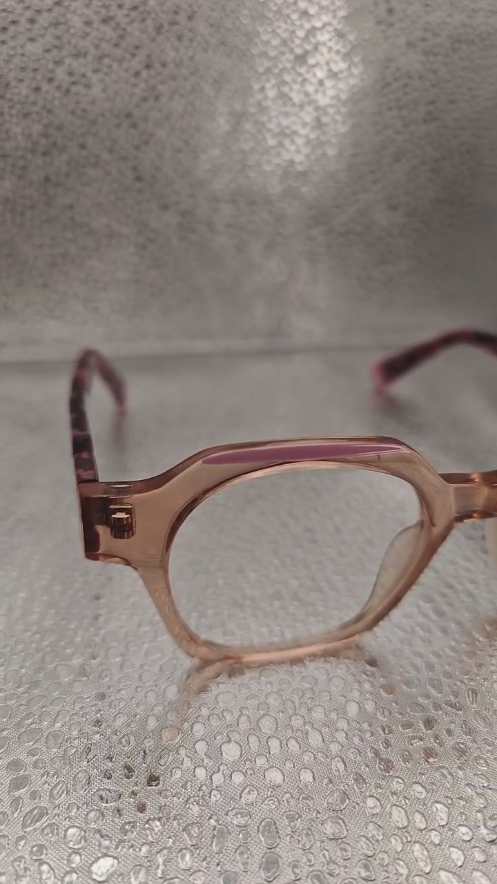  Peach pantos frame with purple tortoise temples – 46▢20 145 image 1