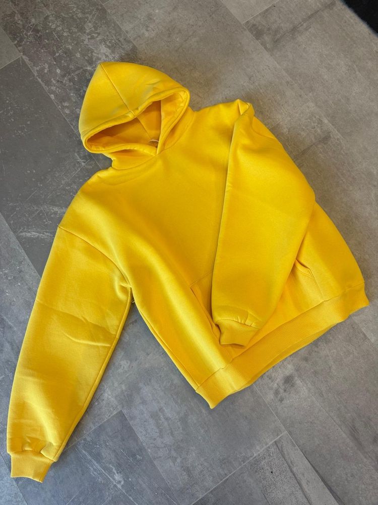 yellow hoodie