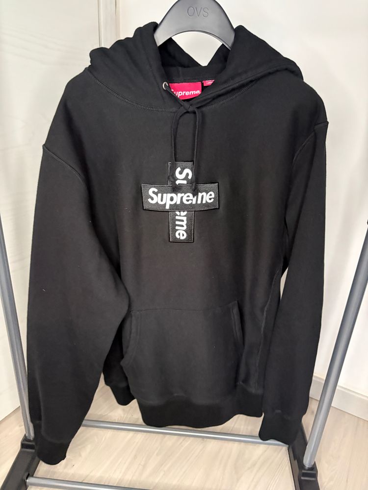 Supreme Black Hoodie