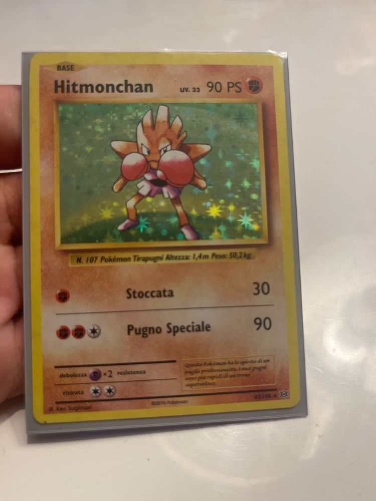 Hitmonchan Pokemon Card