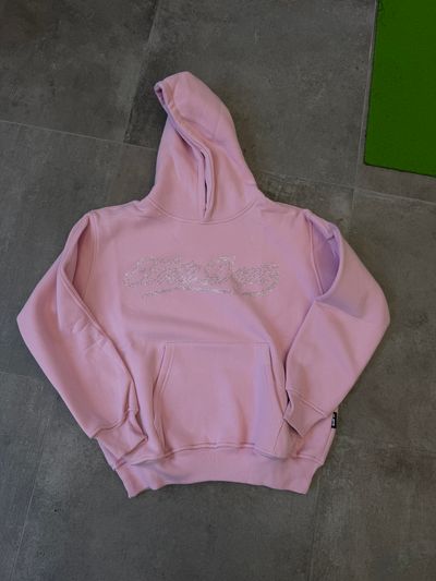 Felpa rosa strass elmts