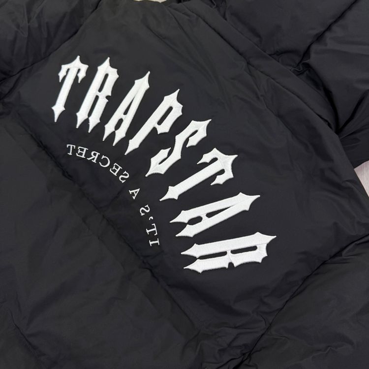 Trapstar Men’s Black AW 25 Irongate Arch Puffer Jacket 9