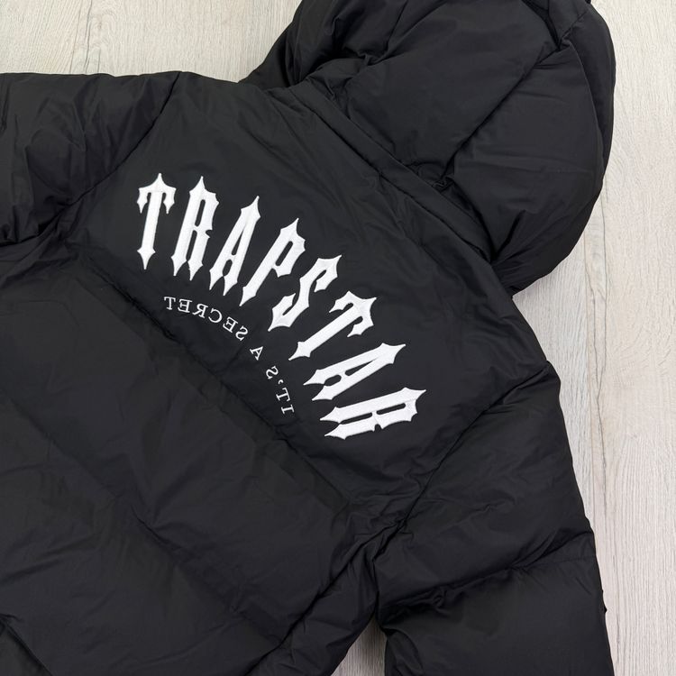 Trapstar Men’s Black AW 25 Irongate Arch Puffer Jacket 4