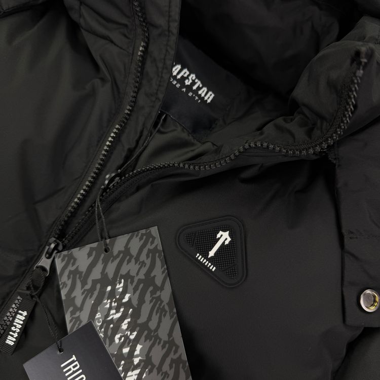 Trapstar Men’s Black AW 25 Irongate Arch Puffer Jacket 7