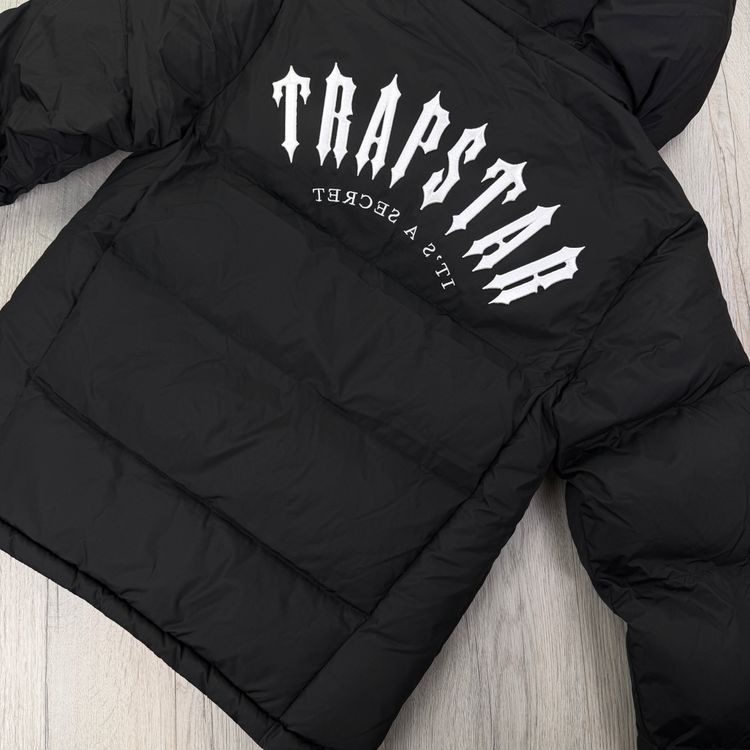 Trapstar Men’s Black AW 25 Irongate Arch Puffer Jacket 3