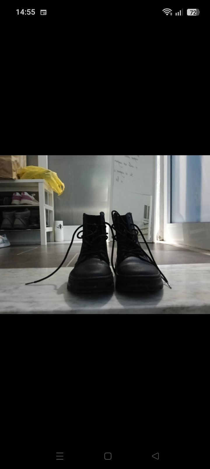 Other Black Lace-Up Boots product image