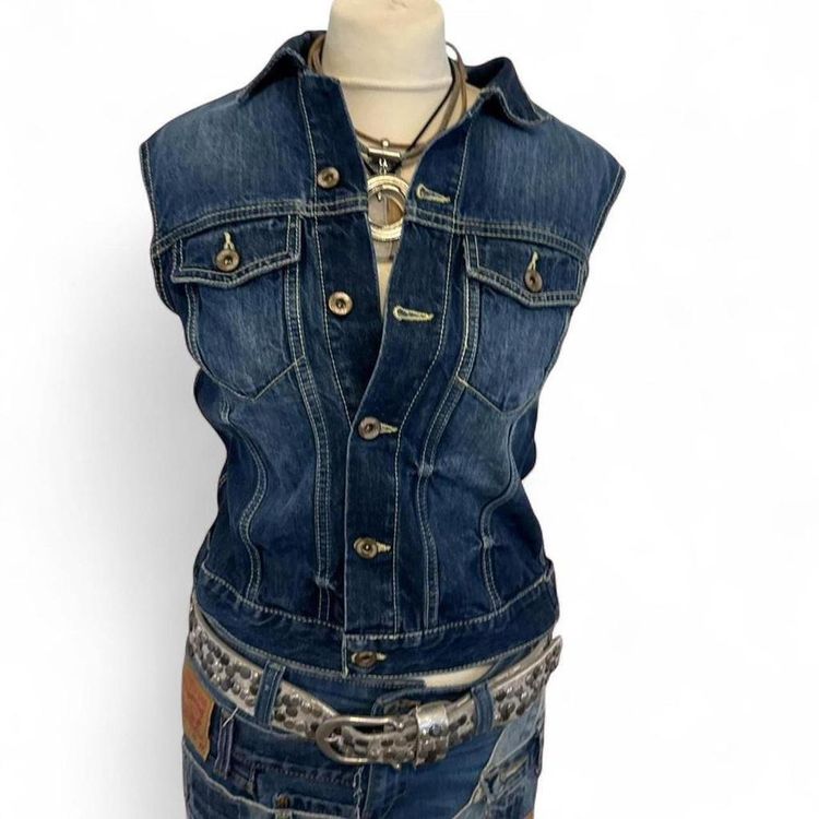 DONDUP Y2K Dondup Denim Vest size M product image