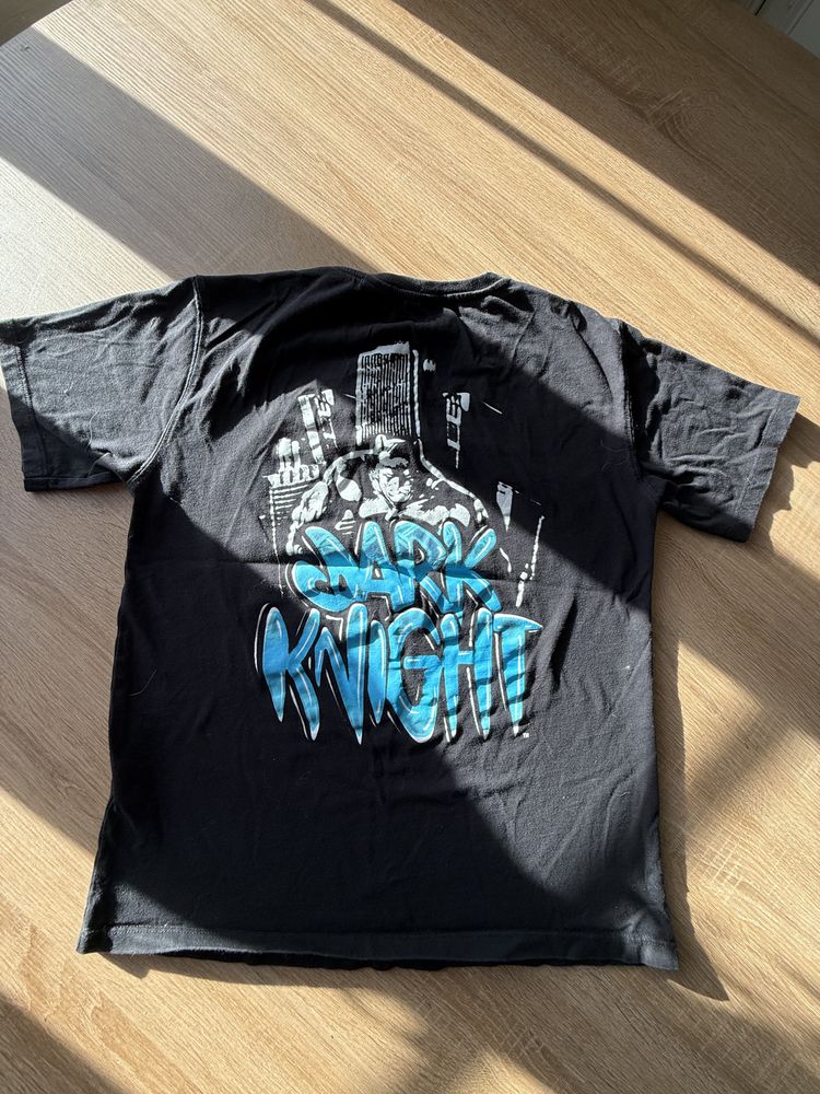 Zara Black Graphic T-Shirt With Dark Knight Print product image