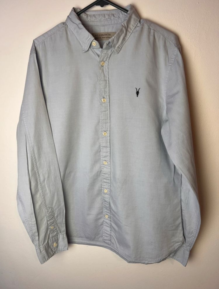 AllSaints Men’s All Saints Light Blue Shirt  product image