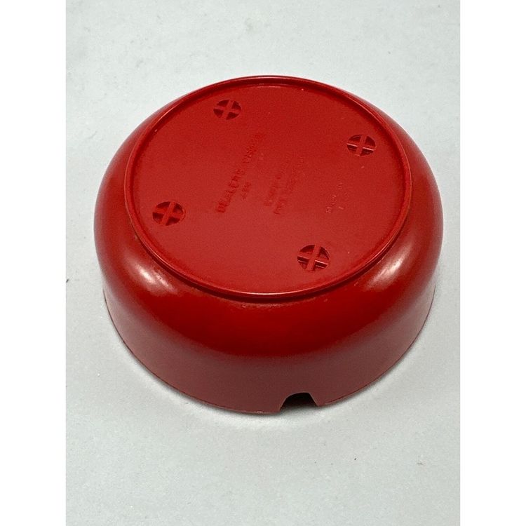Red Plastic Ashtray