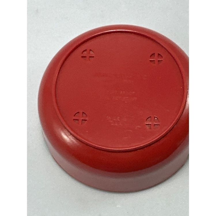 Red Plastic Ashtray 2