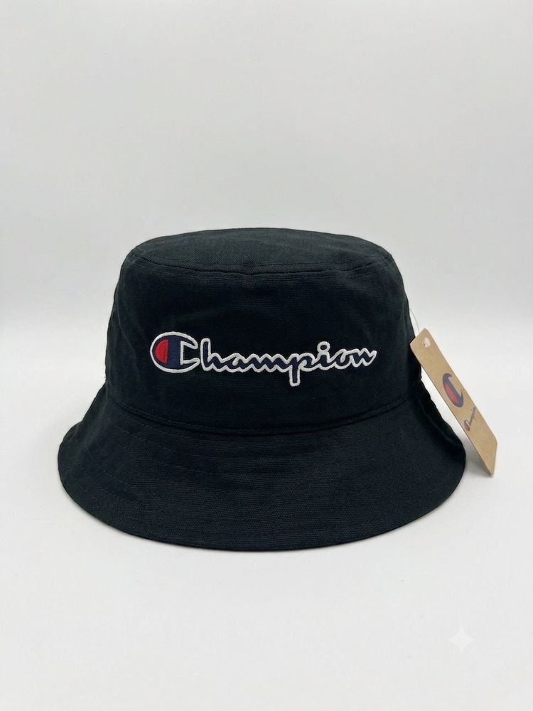 Champion Black Bucket Hat nero 