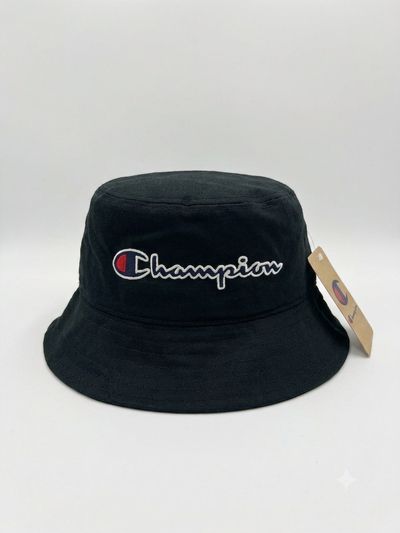 Champion Black Bucket Hat nero