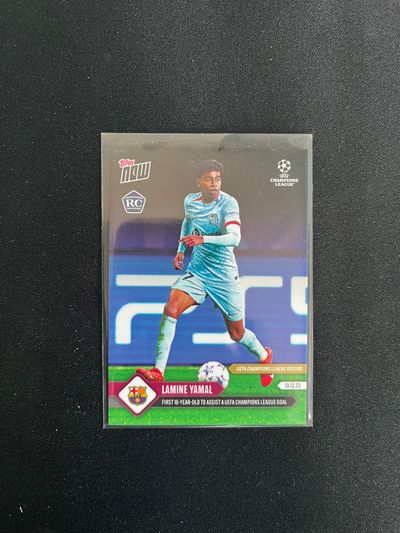 Lamine Yamal rookie topps now