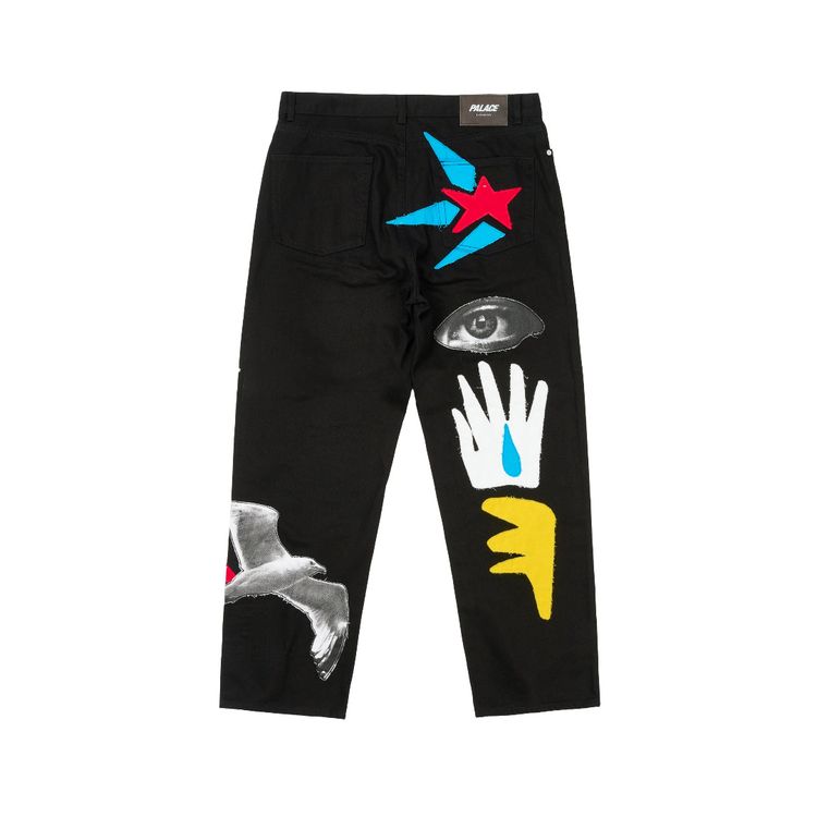 Palace JCC+ P45 Denim Jean Black (2025) obraz 3