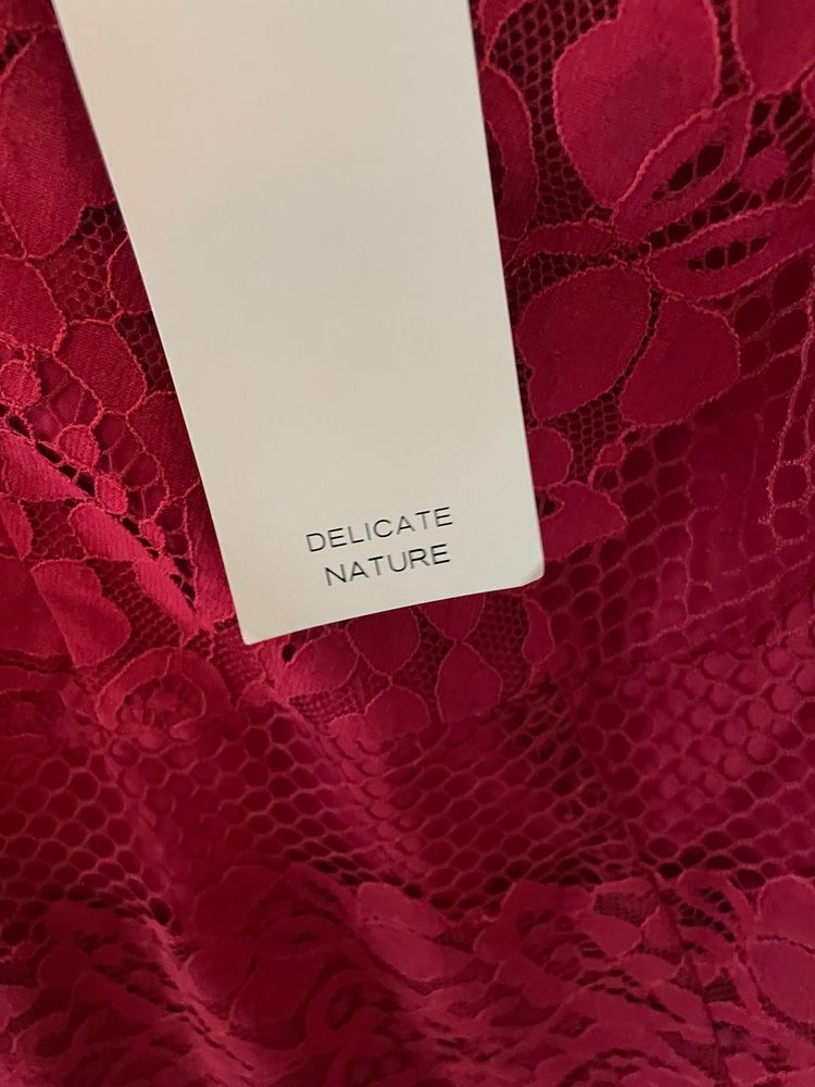 Next Red Lace Sleeveless Dress 6