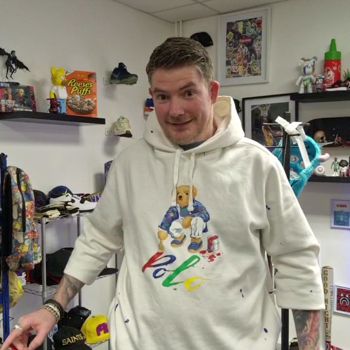 ralph hoodie size large 