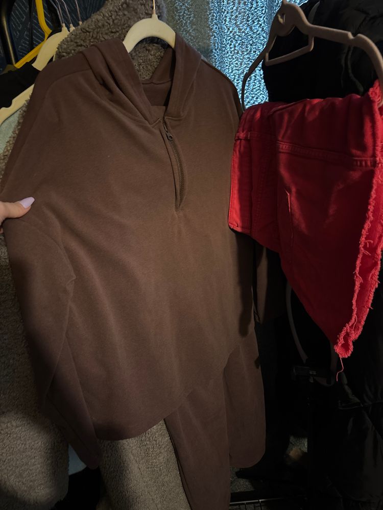 Other Brown comfy co ord size S but easily fit up to a 14  product image