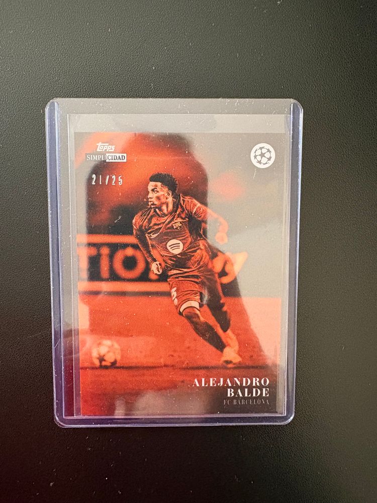 Alejandro Balde /25 Topps Simplicidad