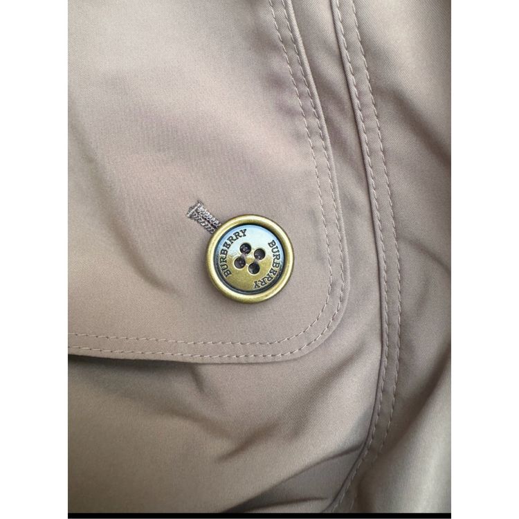 Burberry London Trench Coat Nova Check Lining Honey Beige image 7