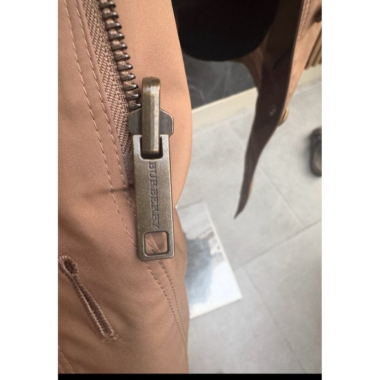 Burberry London Trench Coat Nova Check Lining Honey Beige image 6