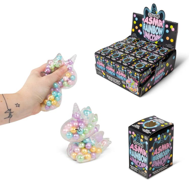 Scrunchems ASMR Rainbow Unicorn Squishy Toy - Each