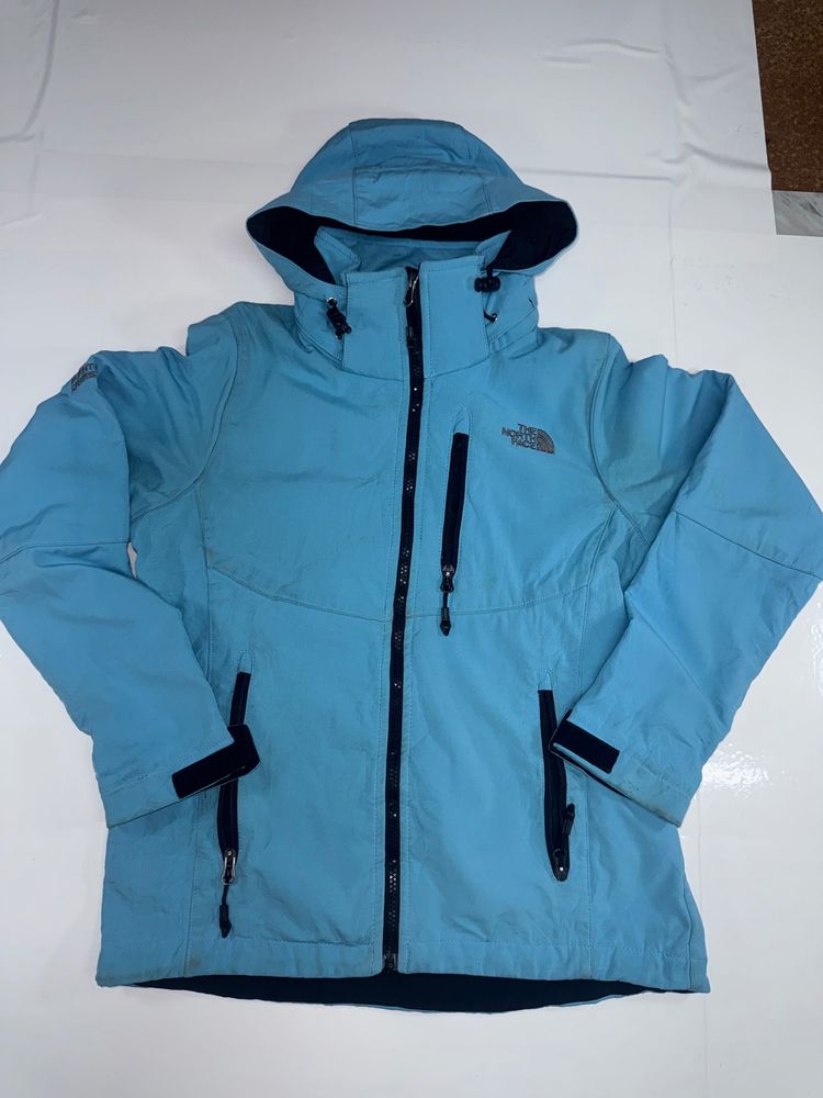 Blue Hooded Jacket