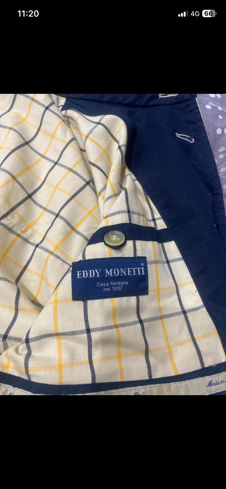 Eddy Monetti Beige Jacket 5
